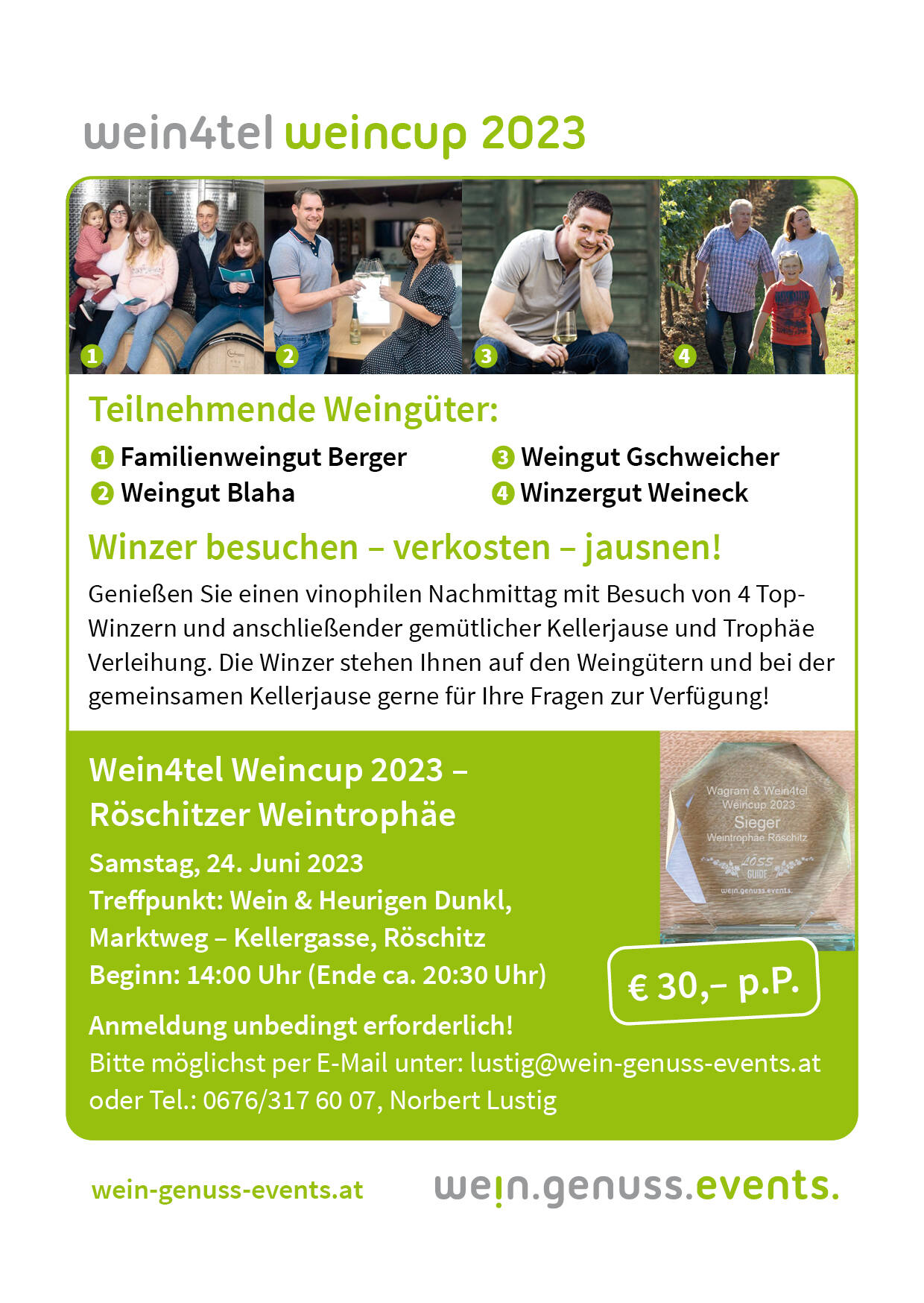 Weincup-Event Röschitz